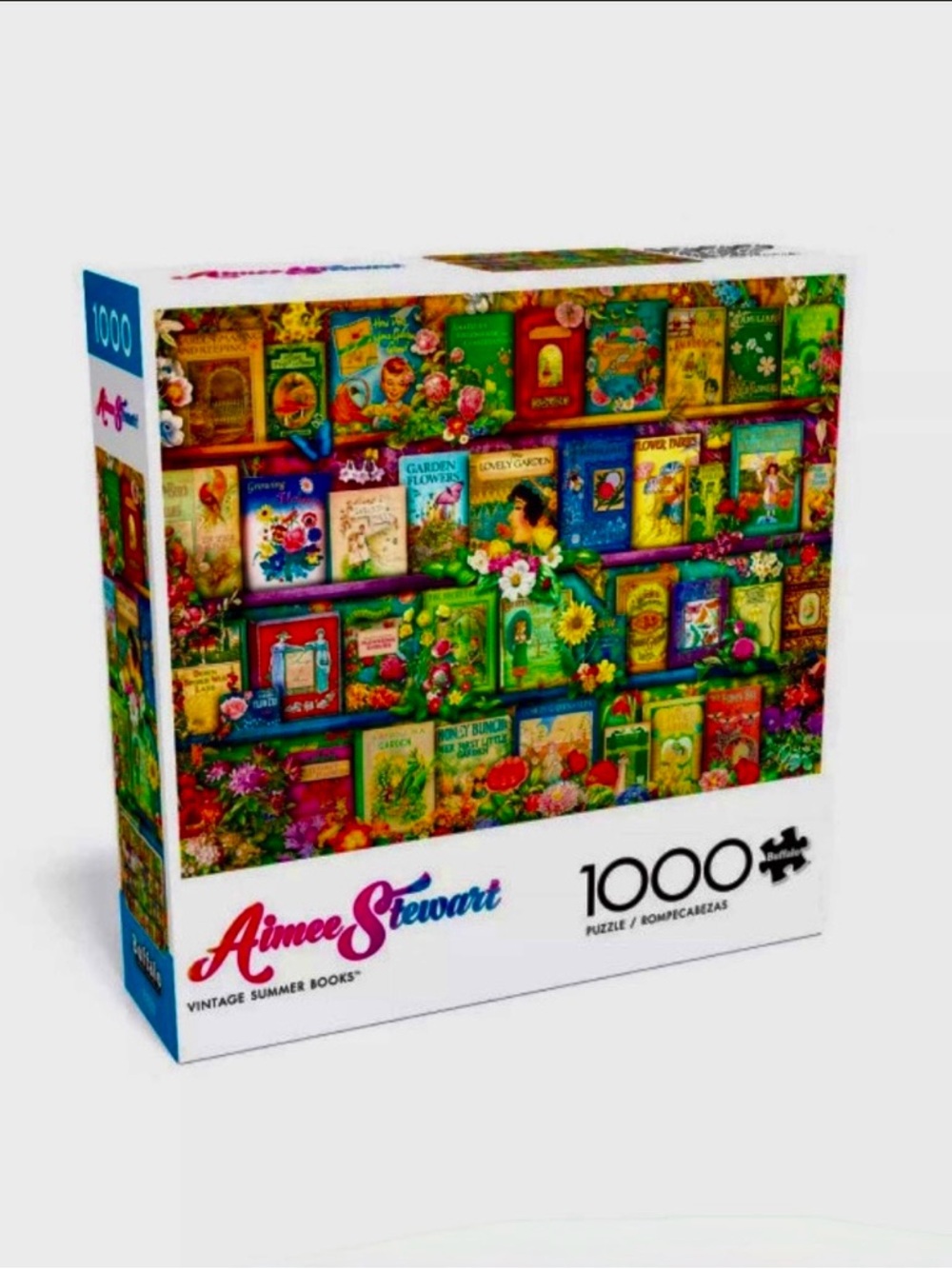 Aimee Stewart 1000 Piece Puzzle - Vintage Summer Books